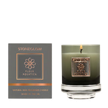 Load image into Gallery viewer, Stone Glow Candle 50hrs 111x85mm Metallique