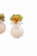 Load image into Gallery viewer, Glass Vase Flower White