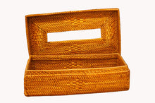 Load image into Gallery viewer, Tissue Box Fine Rattan 9B