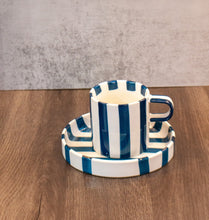 Load image into Gallery viewer, Chelsea Striped Cup and Plate Gift Set