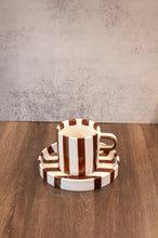 Load image into Gallery viewer, Chelsea Striped Cup and Plate Gift Set