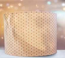 Load image into Gallery viewer, Amber Stripe with Spots Lampshade (Lampshade only)