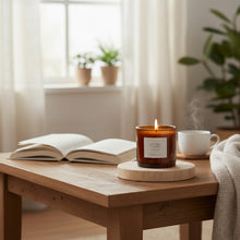 Load image into Gallery viewer, Stone Glow Candle 40hrs 79x89mm Walled Garden
