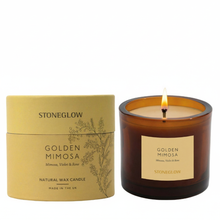 Load image into Gallery viewer, Stone Glow Candle 40hrs 79x89mm Walled Garden