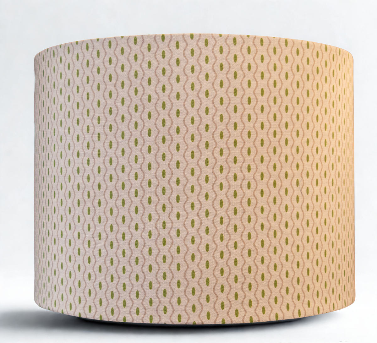 Aras Stripe Moss  Lampshade 40x30cm ( Shade only)