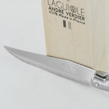 Load image into Gallery viewer, Andre Verdier Steak Knife Set 6pc in wooden box
