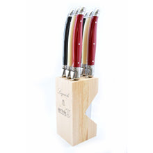 Load image into Gallery viewer, Andre Verdier Steak Knife Set 6pc in wooden box
