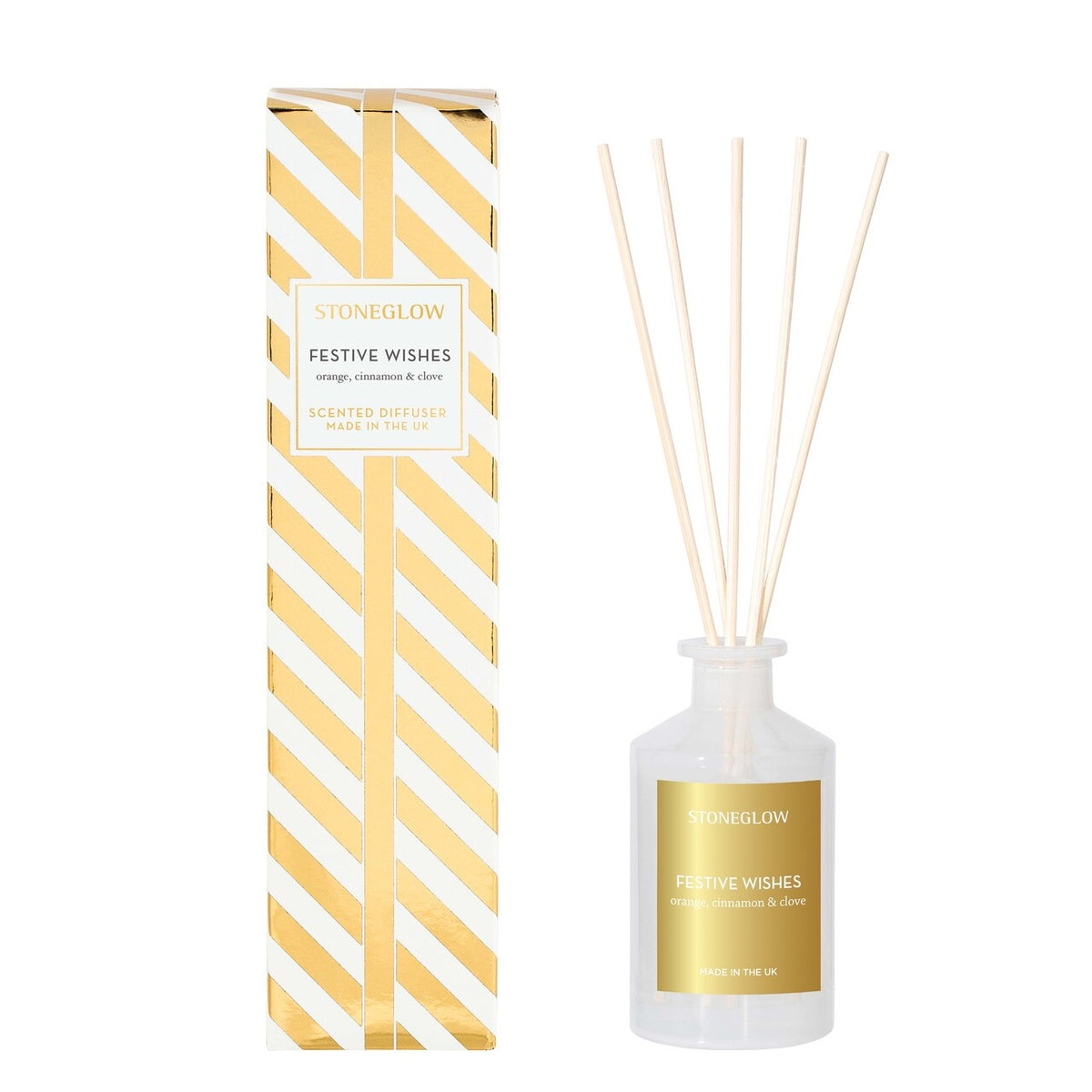 Stone Glow Xmas Diffuser 100ml 8 weeks