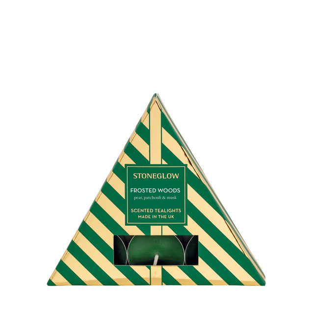 Stone Glow Triangular Tea Lights