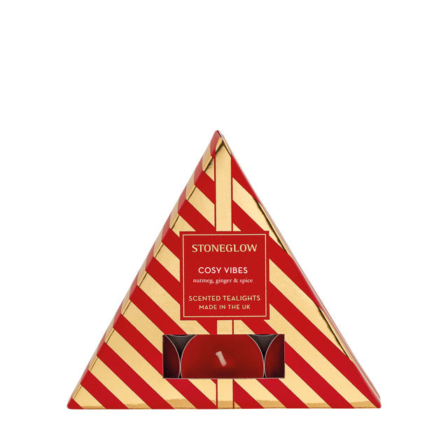 Stone Glow Triangular Tea Lights