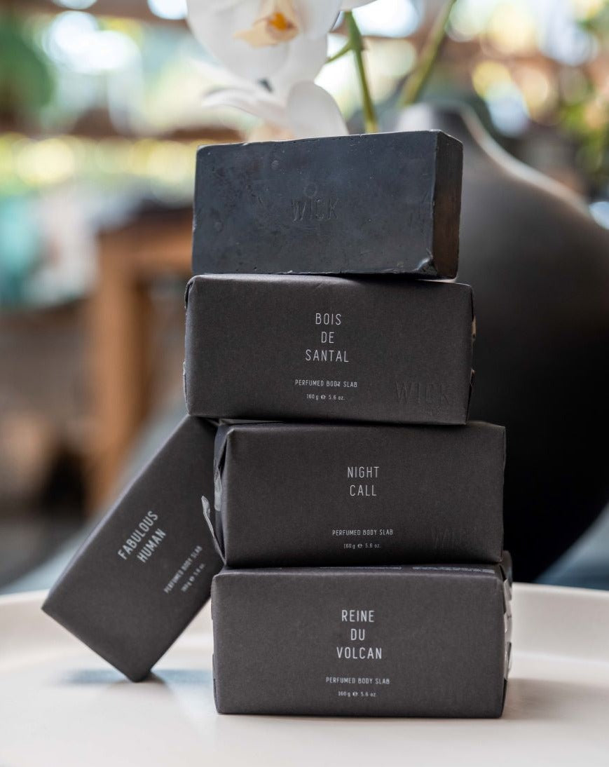 Wick soap slab