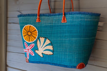 Load image into Gallery viewer, Bag Raffia Beach Embroidered
