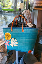 Load image into Gallery viewer, Bag Raffia Beach Embroidered

