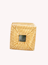 Load image into Gallery viewer, Tissue Box Cover SQ Rattan W/W Small
