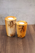 Load image into Gallery viewer, Tealight Candle Holder Teak
