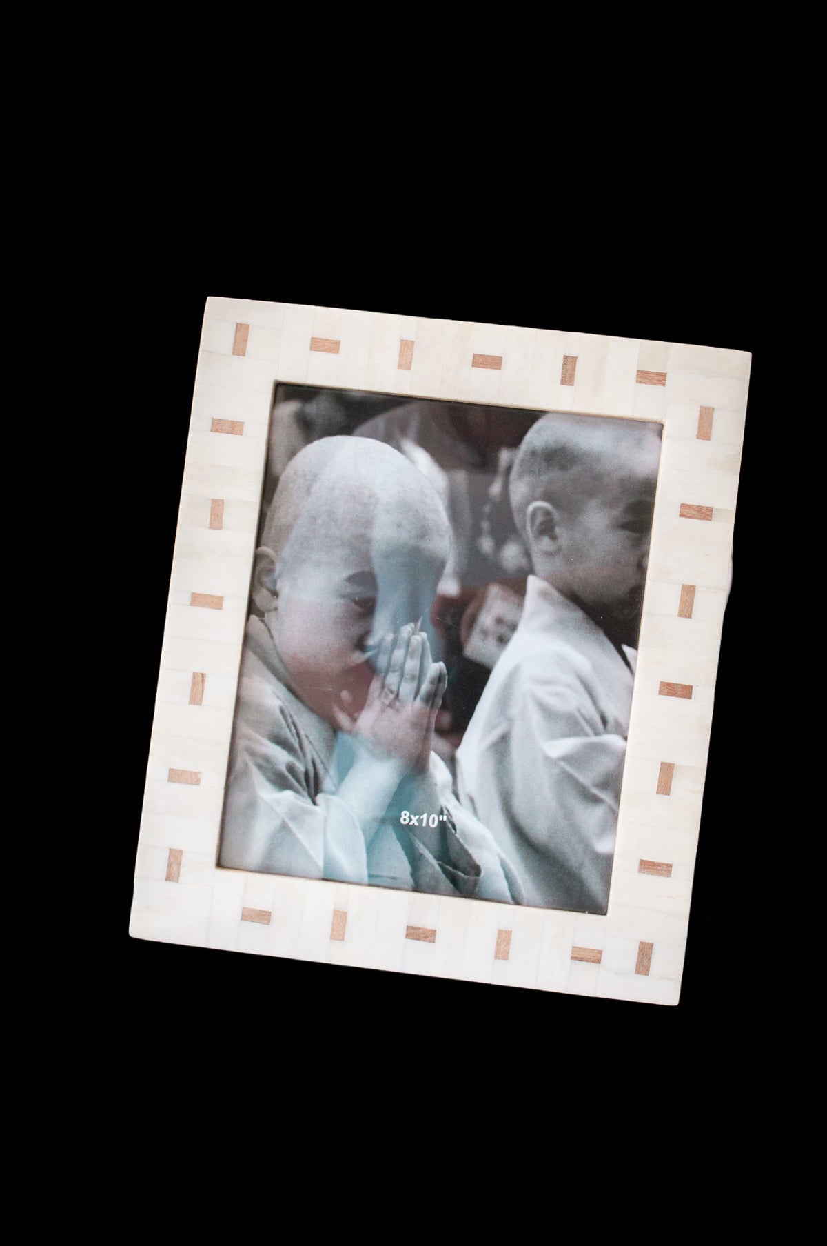 Frame Bone and Wooden Chip Inlaid
