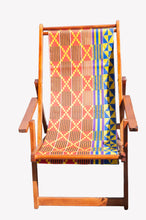 Load image into Gallery viewer, Sunset Recline Deck Chair with Sling
