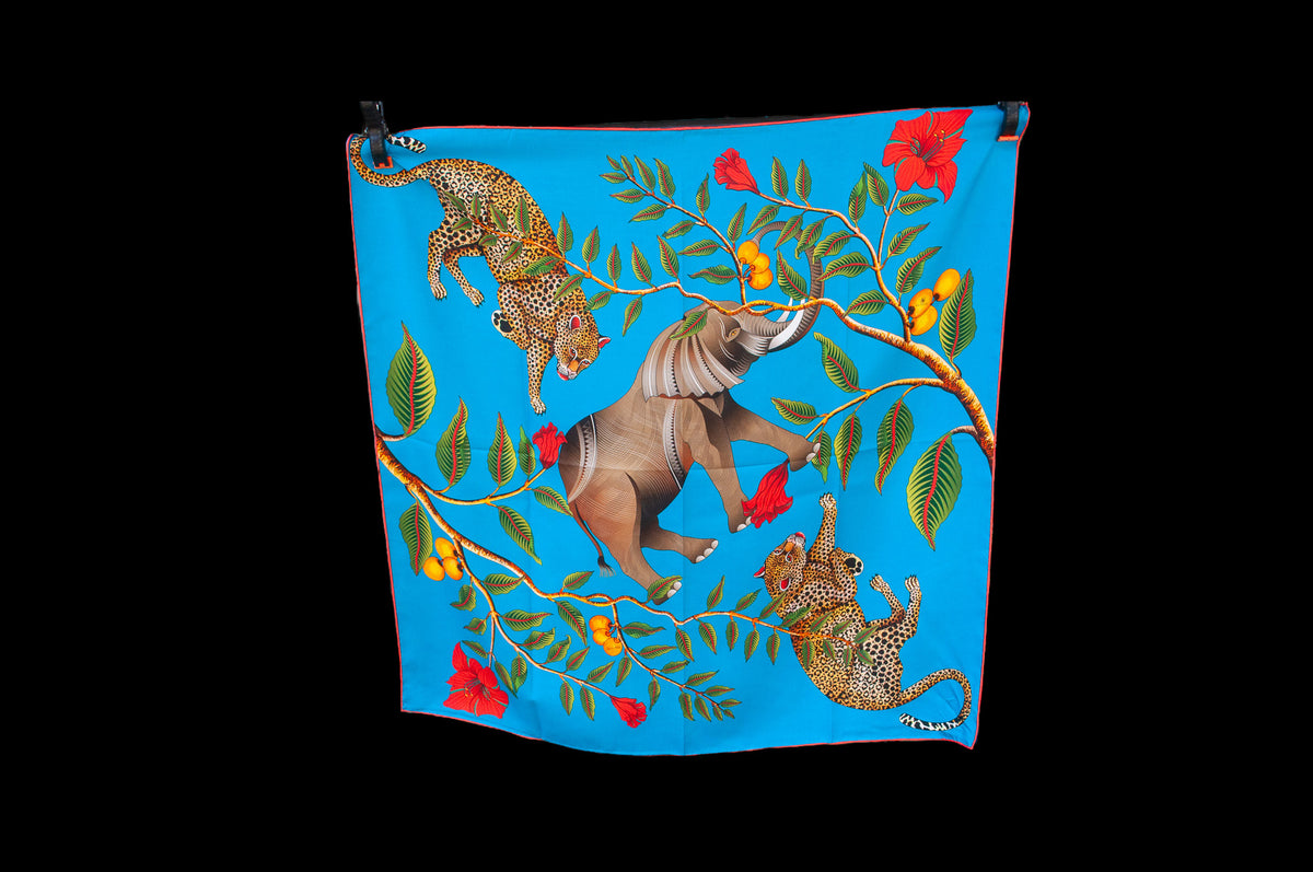 Sillk Scarf Reversible