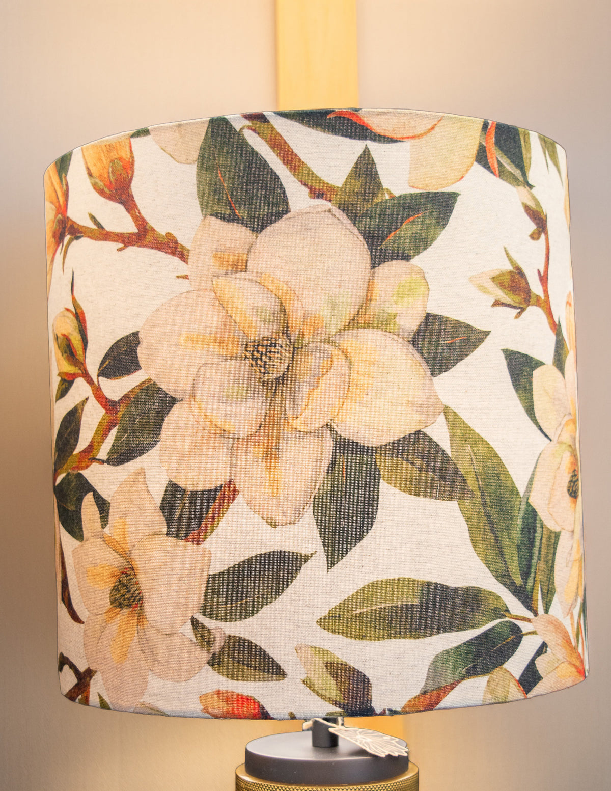 Floral white Kioto Lampshade (Lampshade only)