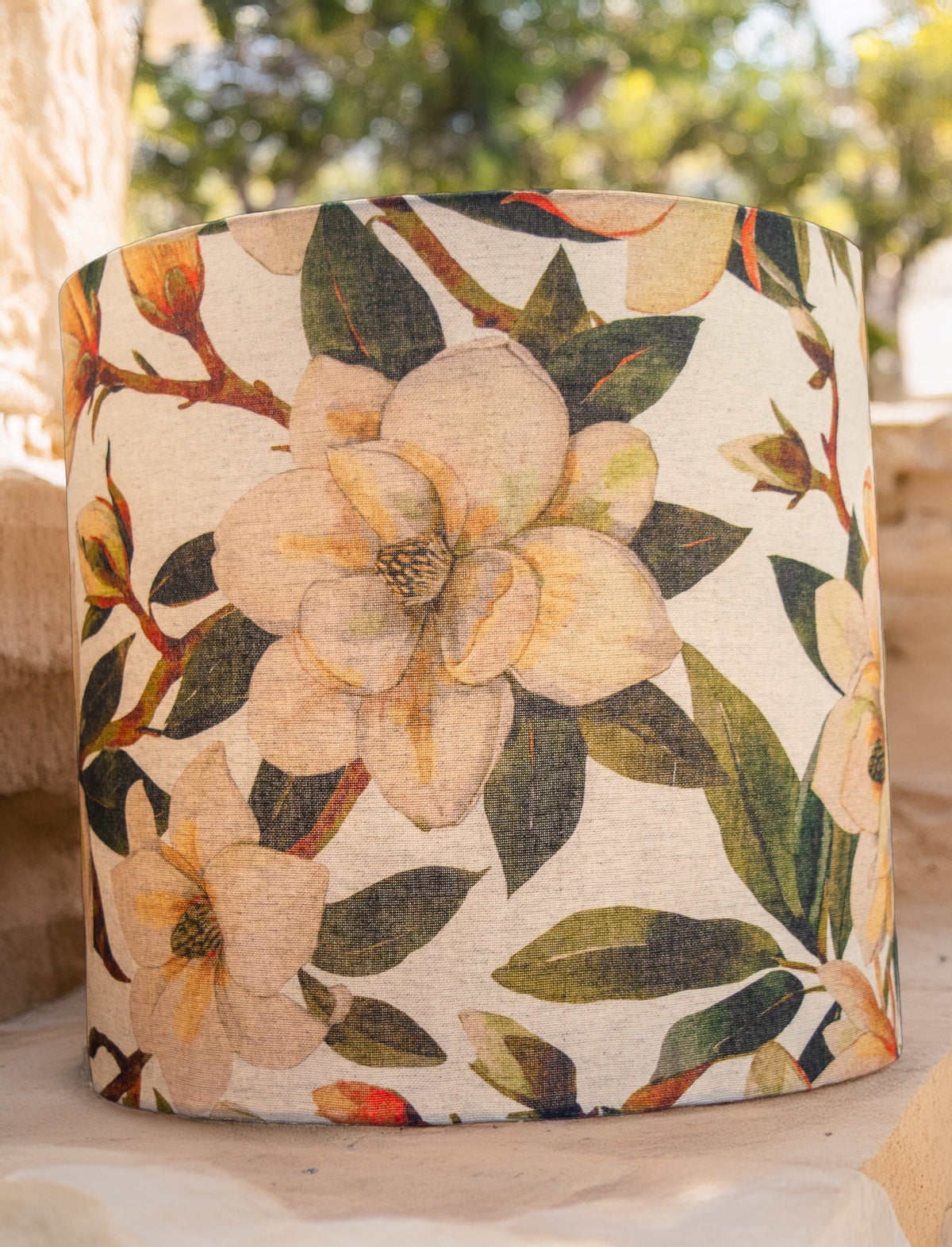 Floral white Kioto Lampshade (Lampshade only)