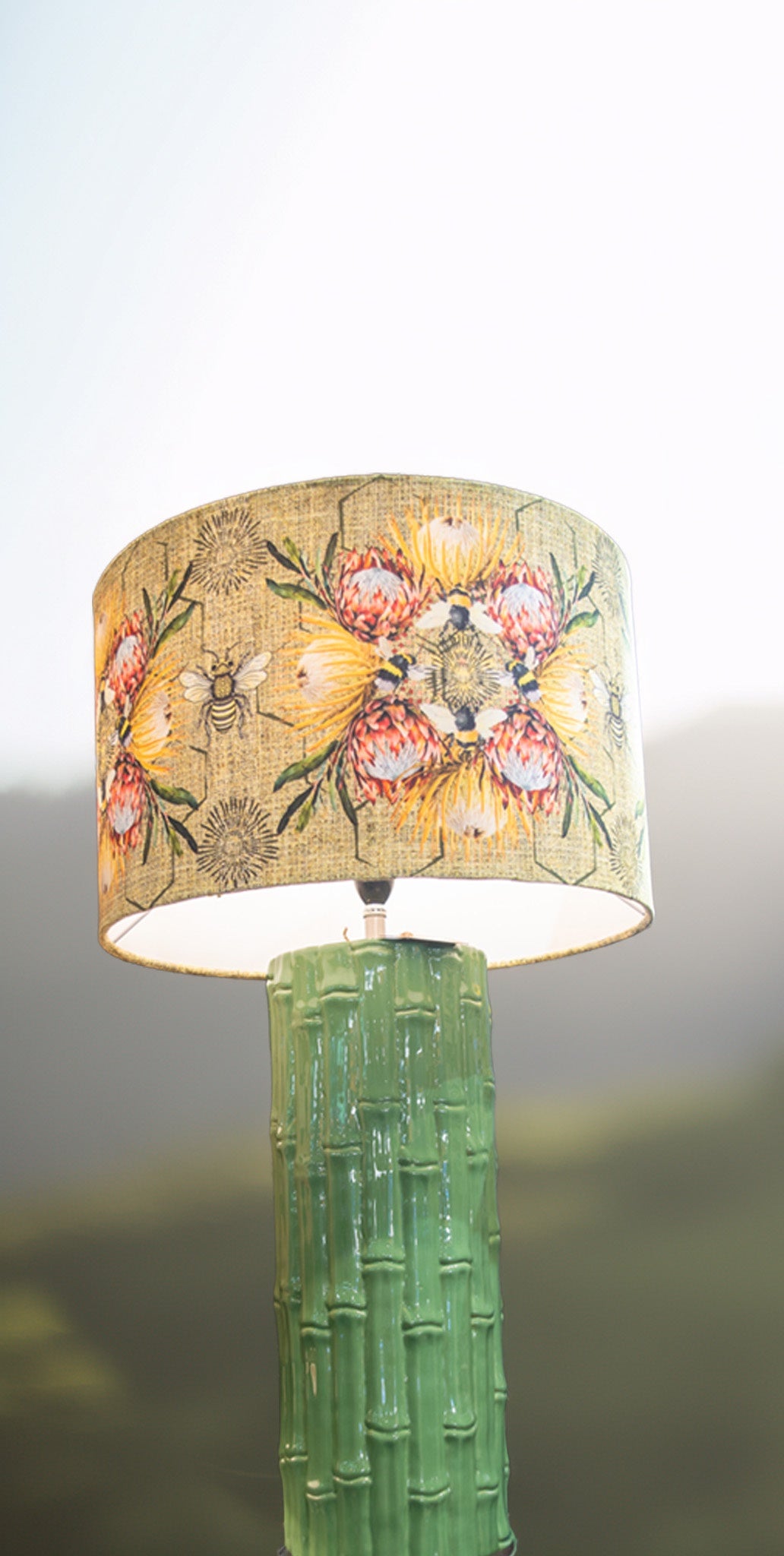 Protea & Pollinator Lampshade (Lampshade only)