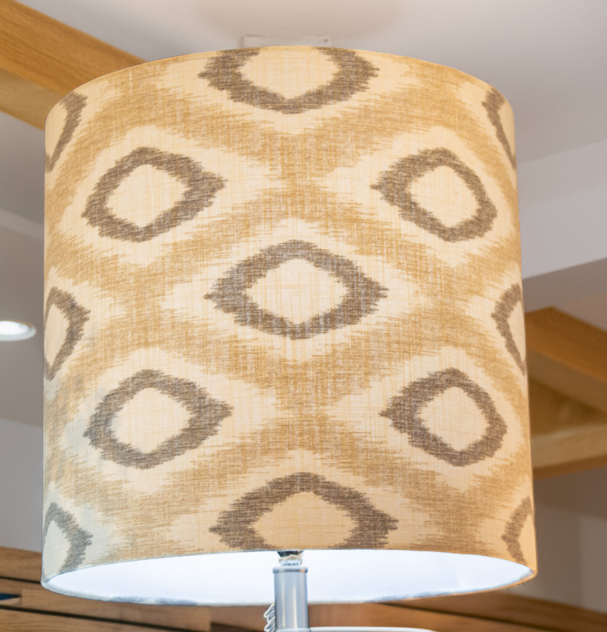 Diamond Grey Lampshade 45x30cm (Lampshade only)