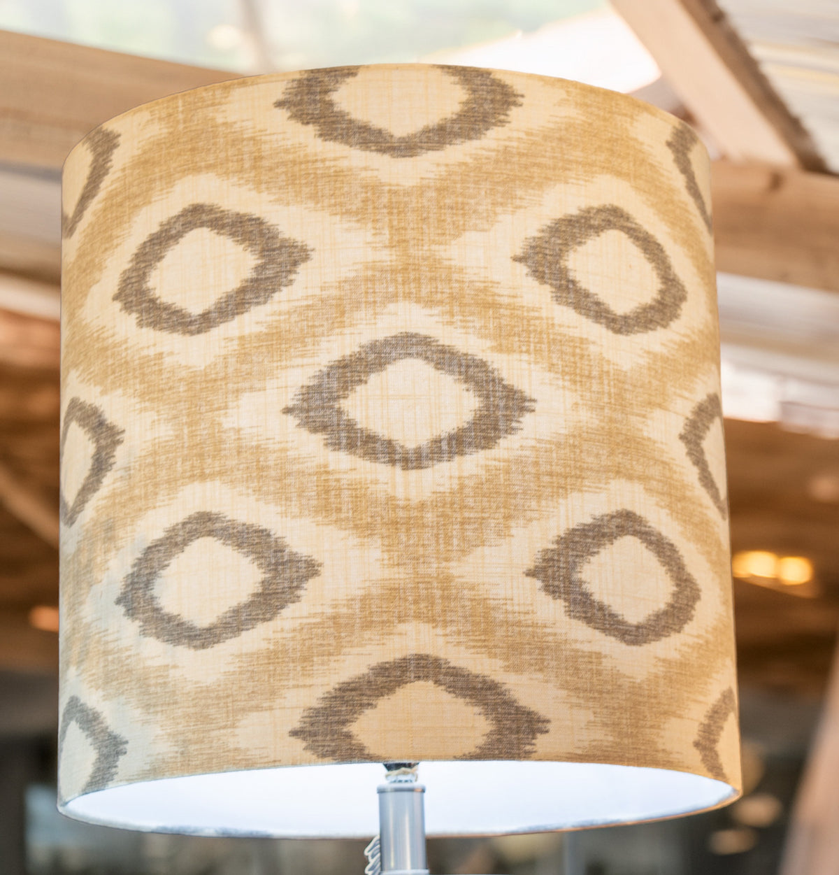 Diamond Grey Lampshade 45x30cm (Lampshade only)