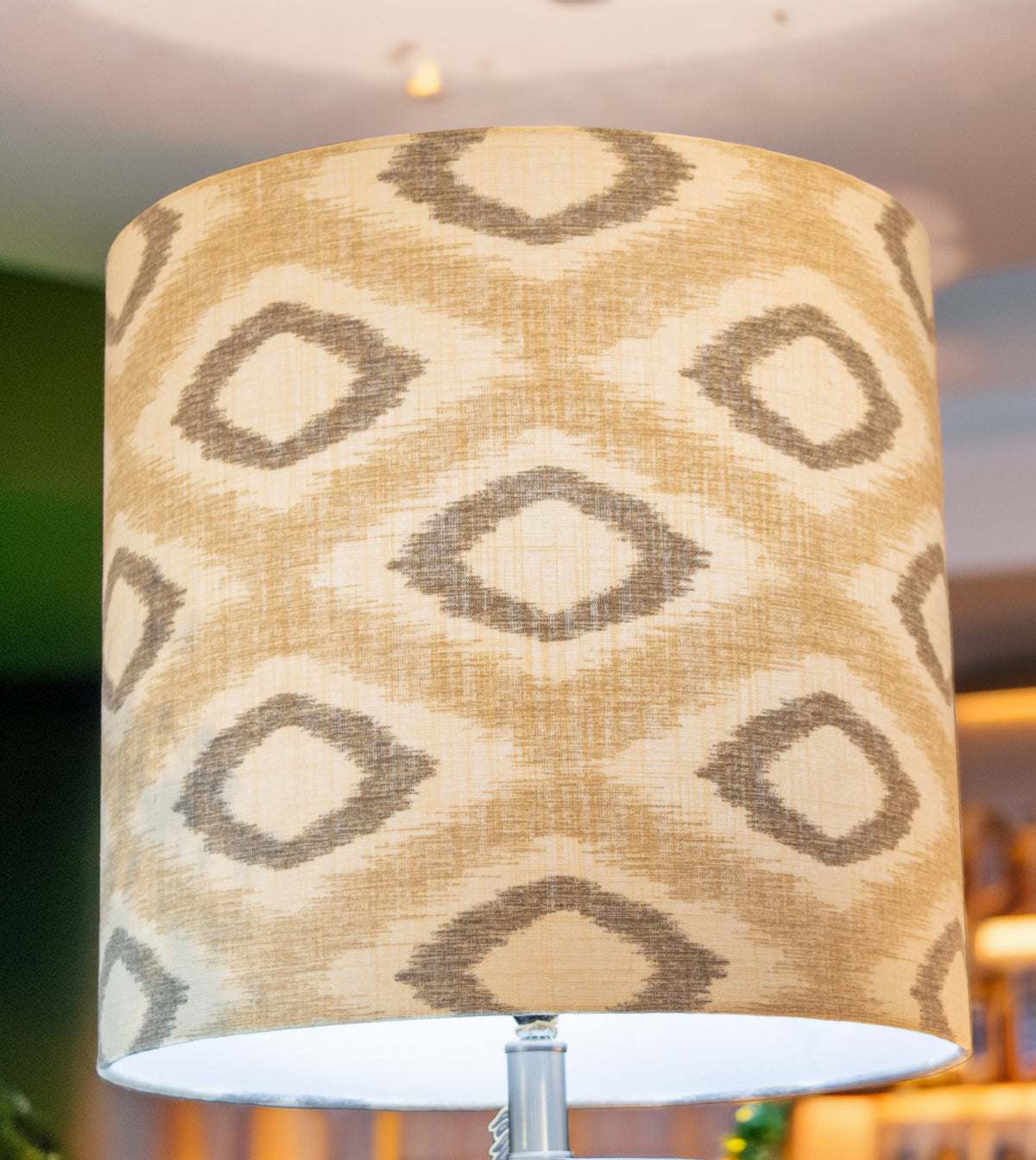 Diamond Grey Lampshade 45x30cm (Lampshade only)