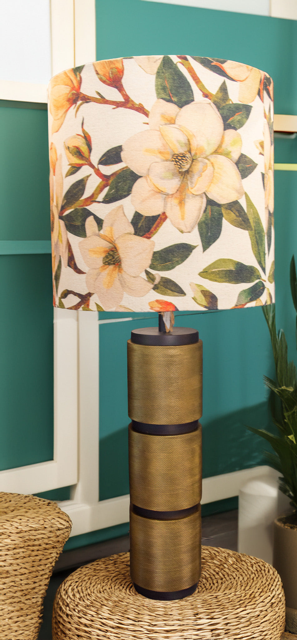 Lamp Base Table Brass Antique (Base only)
