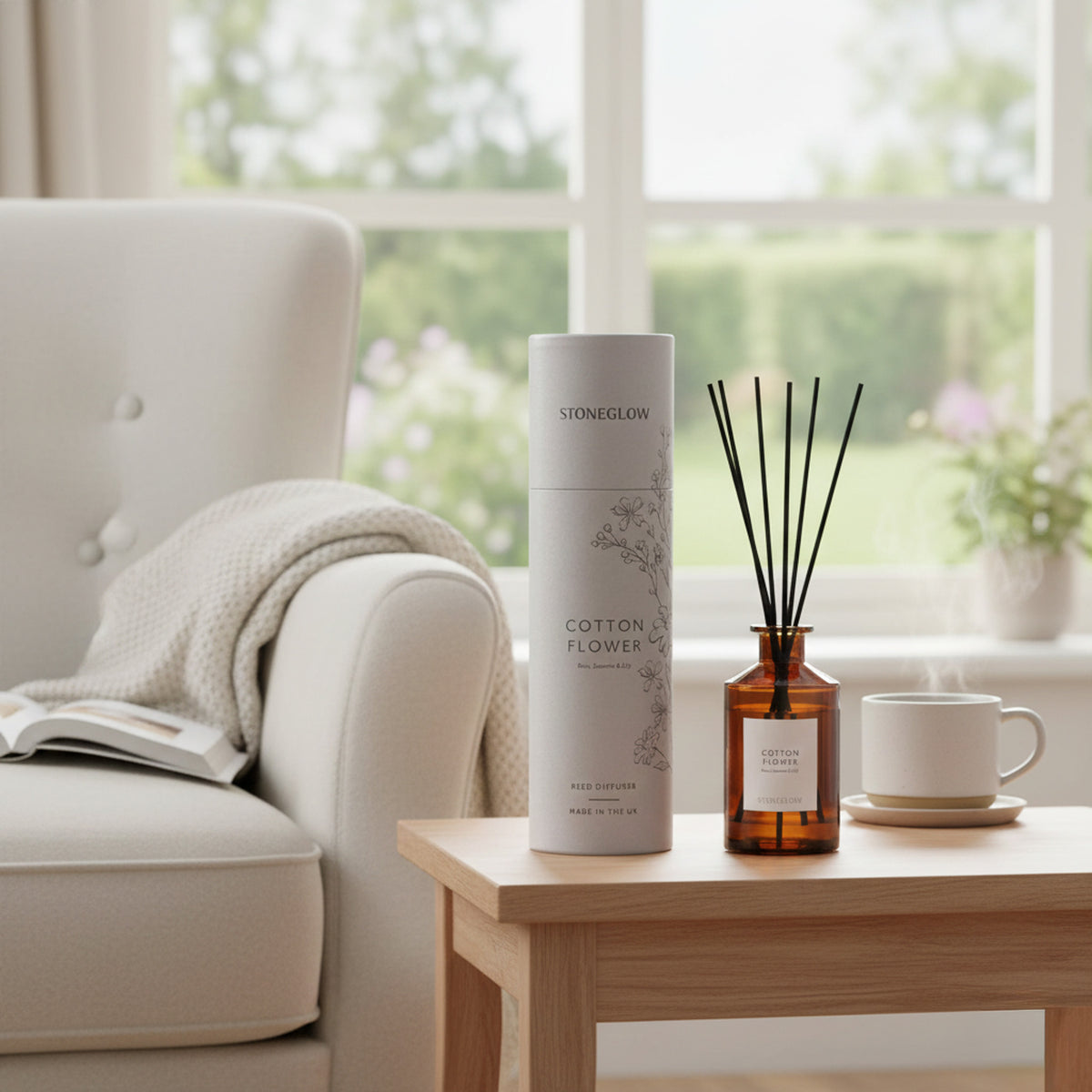 Stone Glow Diffuser 160ml 12 weeks Walled Garden