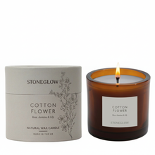 Load image into Gallery viewer, Stone Glow Candle  40hrs 79x89mm  Walled Garden
