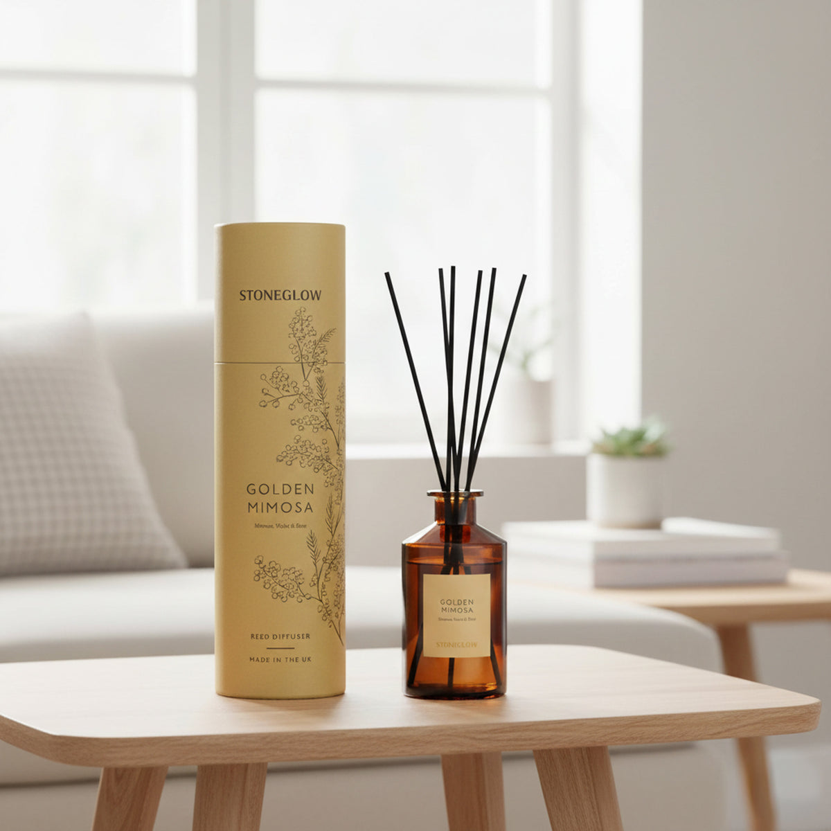 Stone Glow Diffuser 160ml 12 weeks Walled Garden