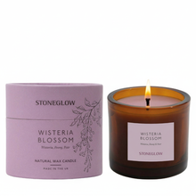 Load image into Gallery viewer, Stone Glow Candle  40hrs 79x89mm  Walled Garden
