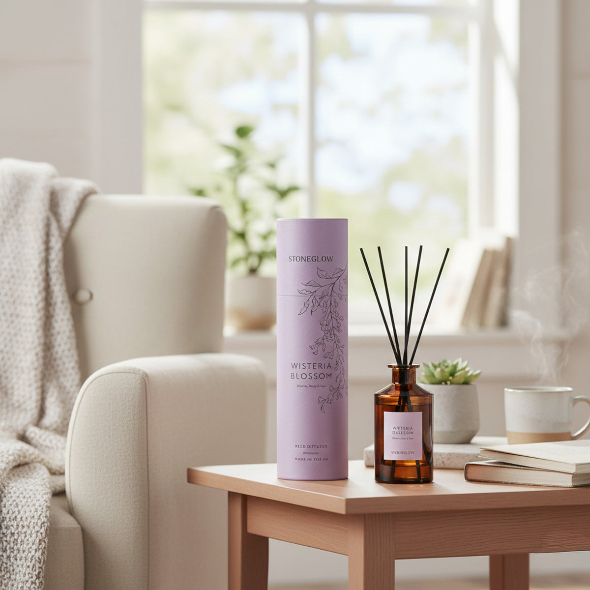 Stone Glow Diffuser 160ml 12 weeks Walled Garden