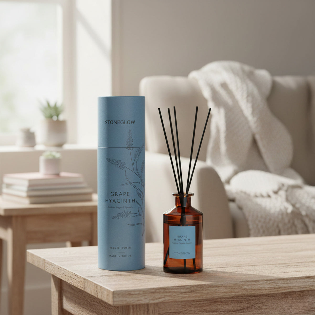 Stone Glow Diffuser 160ml 12 weeks Walled Garden