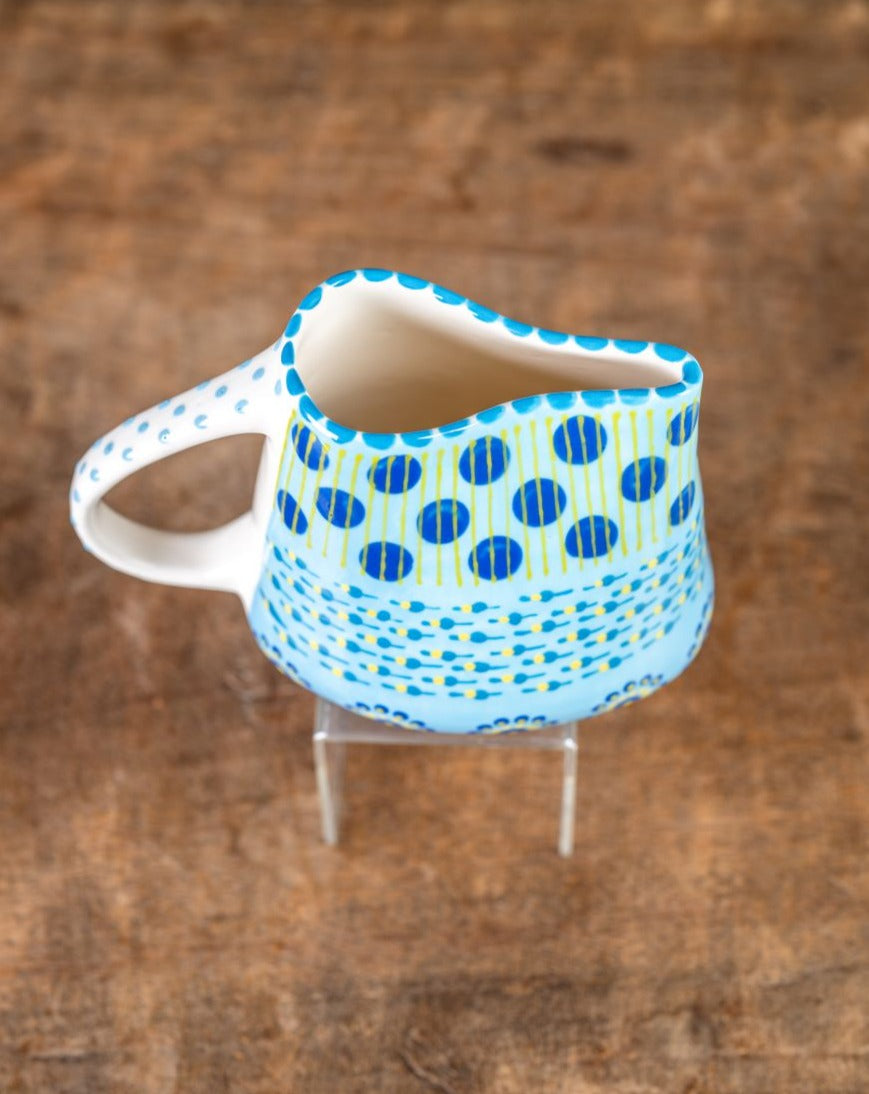 Pottersseed Jug - Baby Blue from above