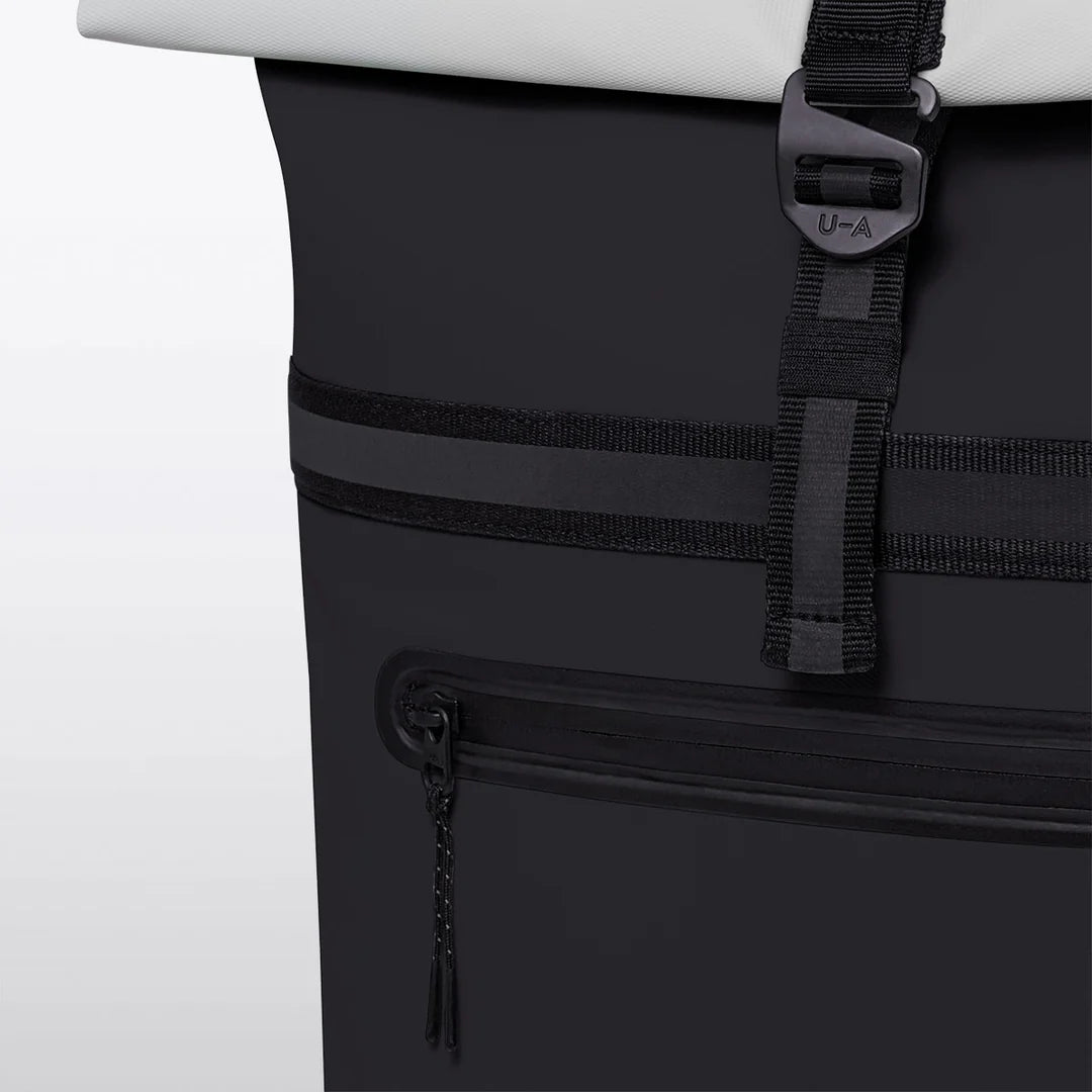 NIklas Backpack Black-Light Grey
