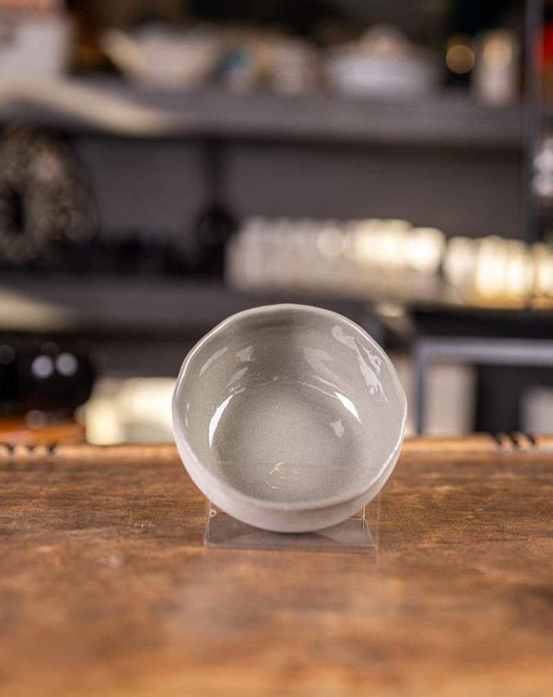 Ceramic wren pasta bowl - grey