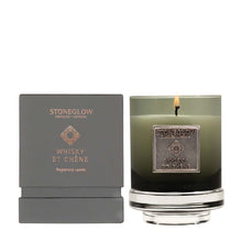 Load image into Gallery viewer, Stone Glow Candle 50hrs 111x85mm Metallique
